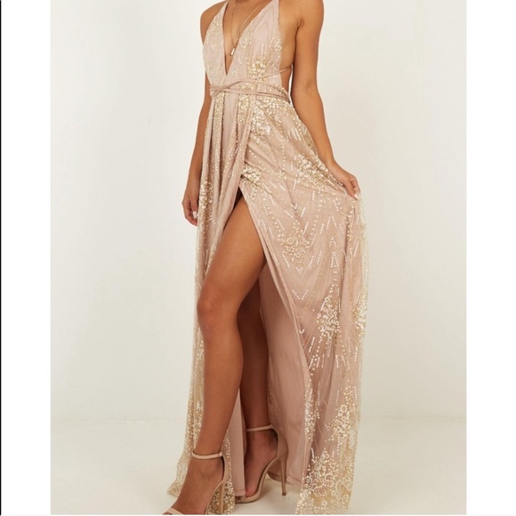 new york nights maxi dress